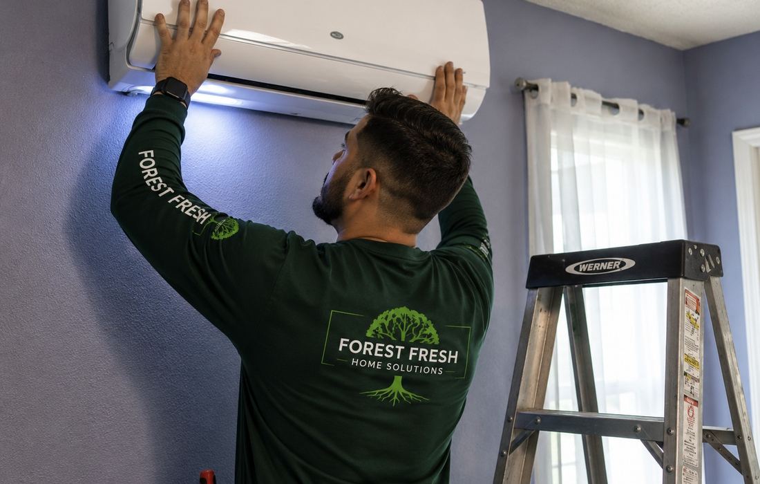 Forest Fresh HVAC job in Portland