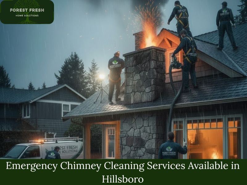 Emergency Chimney Cleaning Services Available in Hillsboro