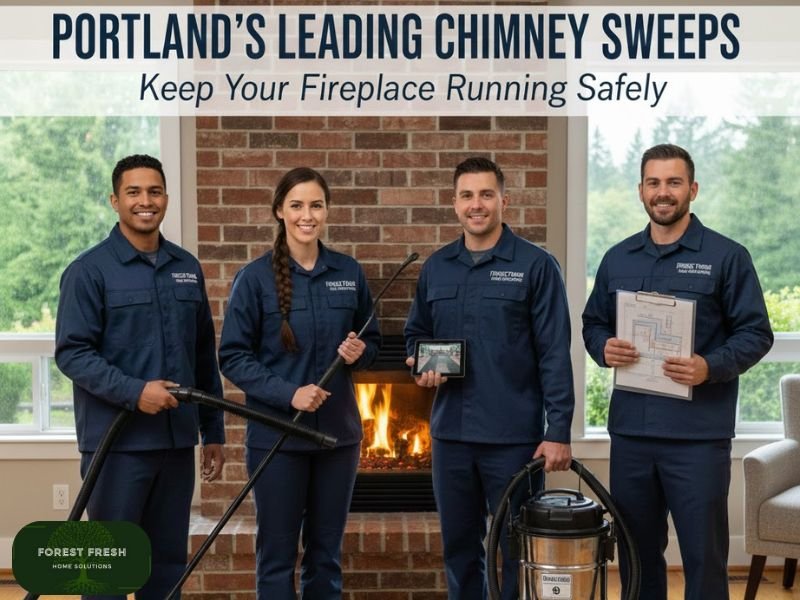 Portland’s Leading Chimney Sweeps: Keep Your Fireplace Running Safely